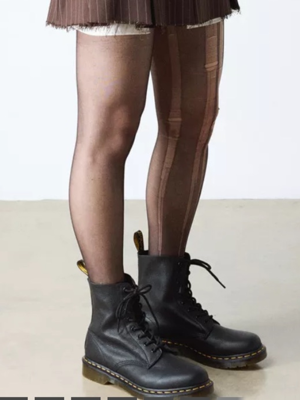 NEW DR. MARTENS 1460 pascal black virginia combat boots size 7